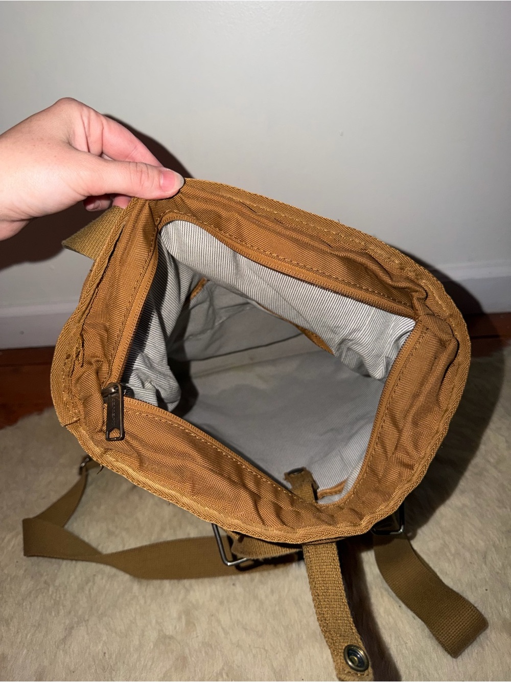 Carhartt Zipper Top Convertible Backpack/Laptop Bag - Picture 3 of 3